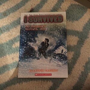 Scholastic I Survived: The Children's Blizzard, 1888 - Blue and Red Cover